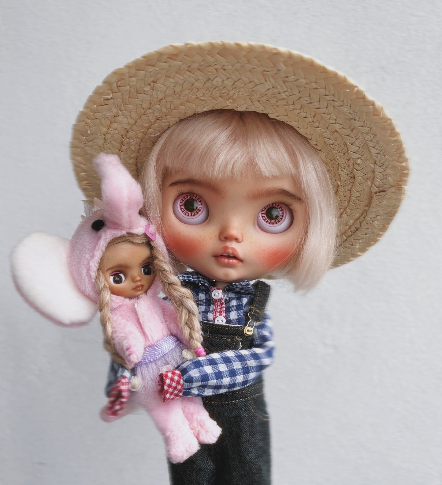 Ivy and her doll.