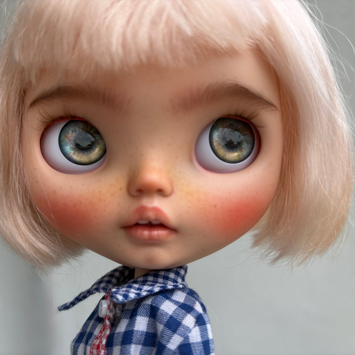 Ivy and her doll.